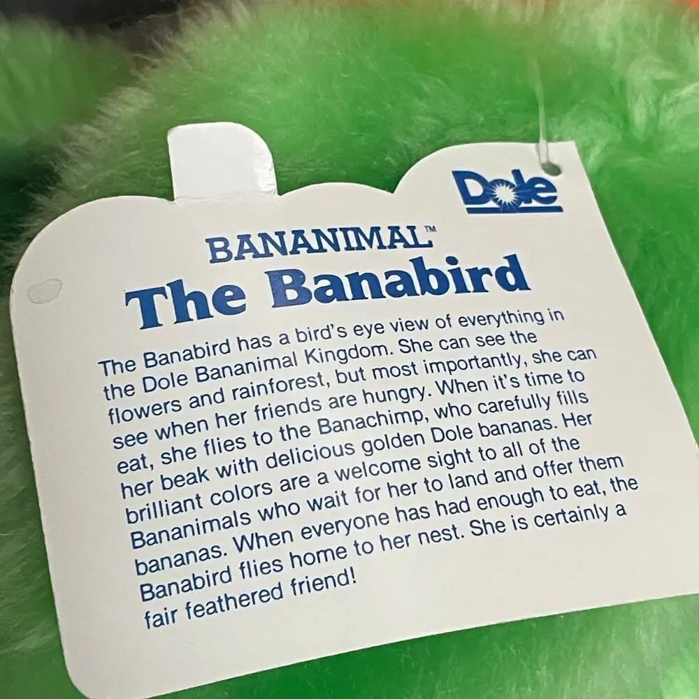 Dole Bananimal Banabird Toucan 11